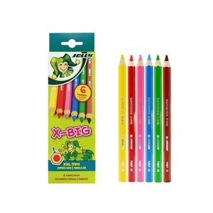 졸리 X-BIG 색연필 6색