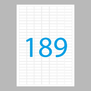 폼텍 분류표기용 라벨지 189칸(3189) 20매/100매