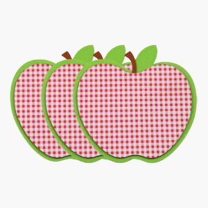 [한정수량] 환경꾸미기 사과문자판小(종이,펠트)